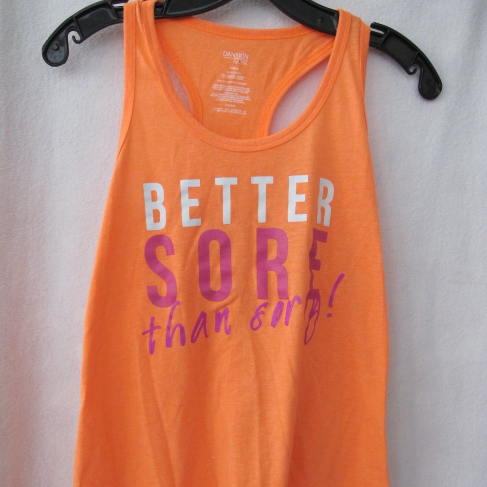 Danskin Better Sore Than Sorry Tank - XS